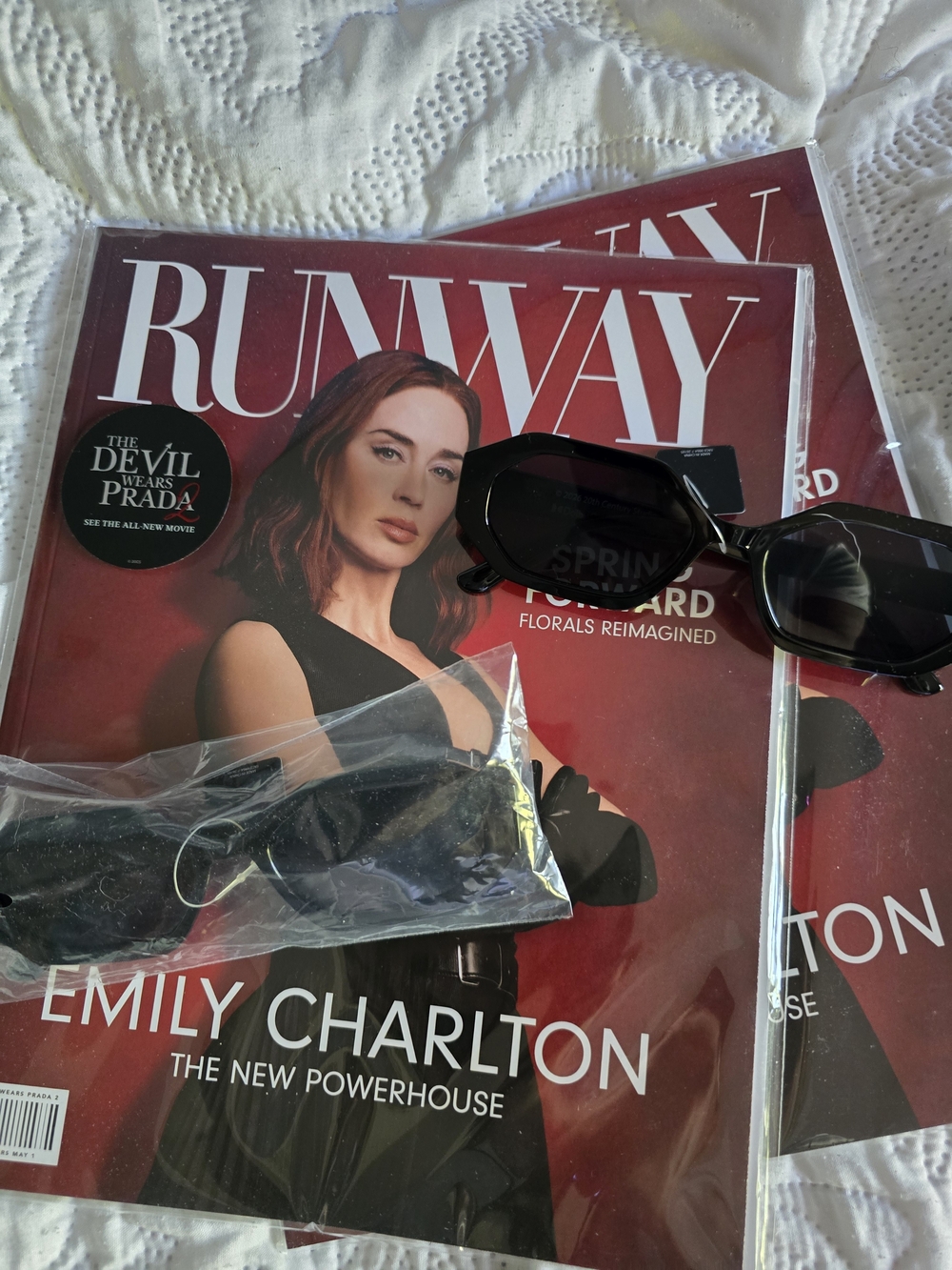 Devil Wears Prada 2 Runway Mag & Sunglasses